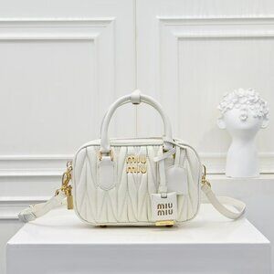 ✨✨Miu Miu White Quilted Mini Bag